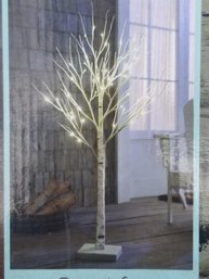 4ft Indoor/outdoor LED Birch Tree - New Condition