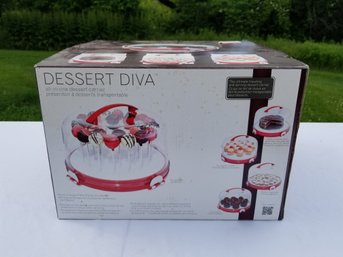 Dessert Diva All-in-one Dessert Carrier - New Condition