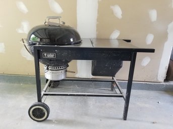Weber Performer Charcoal Grill With New Bags Of Charcoal