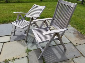 Traditional Teak Wood Outdoor Patio Chairs
