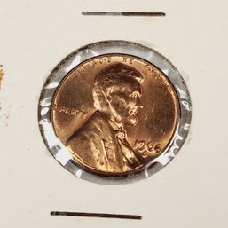 1968 S Lincoln Cent Uncirculated