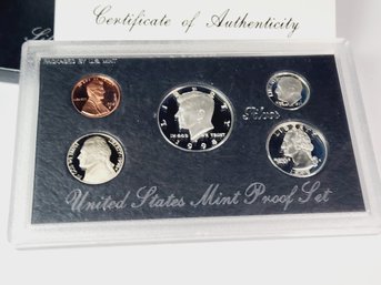 1998 SILVER Proof Set In Original Government Packaging