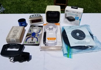 Electronic Gadgets: SONY Dream Machine, Mini Speaker, Umbrella LED Speaker, Luggage Scale, Connect Hub & More