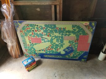 Original The Thomas Train Table And VHS Tapes