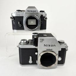 Two Nikon Film Camera Bodies