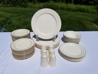 Vintage Knowles Classic Dining Ware Set - 52 Pieces