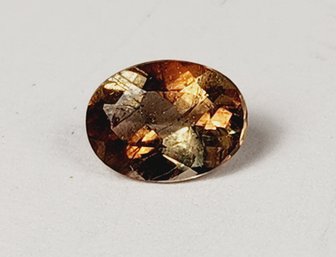 1.25 Carat.... 8x6mm Oval Cut Brazilian Andalusite Loose Gemstone