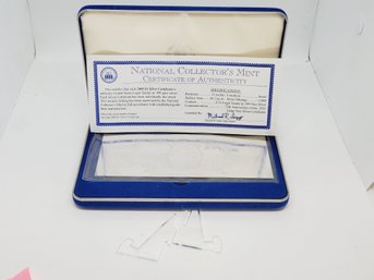 National Collector's Mint 2000 $1 .999 Silver Certificate With COA & Presentation Box (Lot 2)