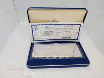 National Collector's Mint 2000 $1 .999 Silver Certificate With COA & Presentation Box (Lot 3)