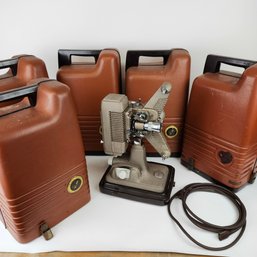 Five Vintage Revere Projectors