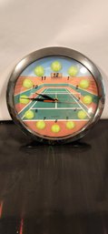 Battery Operated Tennis Ball Wall Clock