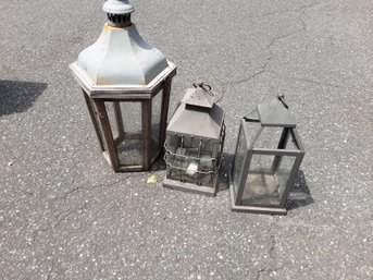 Lanterns Lot Of 3