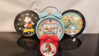 Collection Of Novelty Clocks