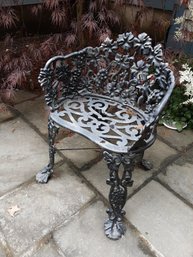 Black Iron Garden Bench #2