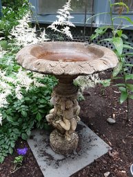 Concrete Birdbath #3