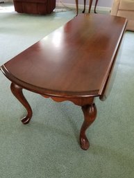 Oval Cherry Wood Drop Leaf Coffee Table - Pennsylvania House