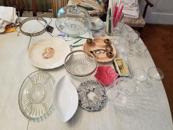 Nice Lot Of Dining Room Serving Items - All Pictured