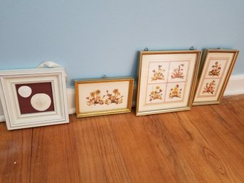 Lot Of Small Framed Artwork - 4 Pieces