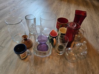 Lot Of Miscellaneous Vases