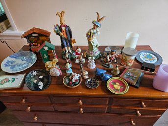 Lot Of Miscellaneous Table Top Decorations