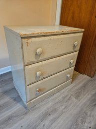 3 Drawer Wood Child's Room Dresser - 26x16x28H