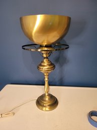 Chalice Style Brass Lamp. Tested And Working - - - - - - - - - - - - - - - - - - - - - - - - - - - - -L9c: FP