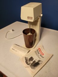 Waring Drink Mixer With Original Paperwork. - - - - - - - - - - - - - - - - - - - - - - - - - - - - Loc: BS2