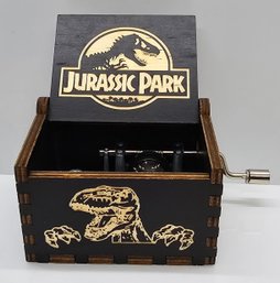 Brand New Jurassic Park Mini Crank Music Box