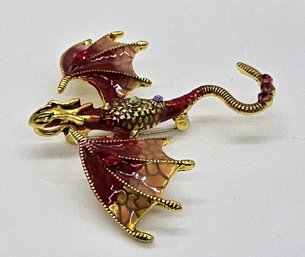 Beautiful Dragon Brooch