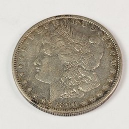 1890-S Morgan SILVER Dollar