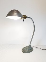 Vintage Industrial Metal Gooseneck  Desk/table Lamp