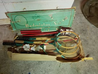 Vintage Badminton Set