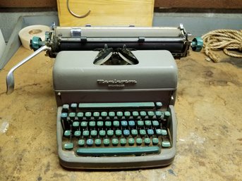 Classic Old Remington Standard Typewriter W/cover