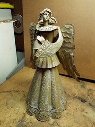 Metal Angel Statue - 21'