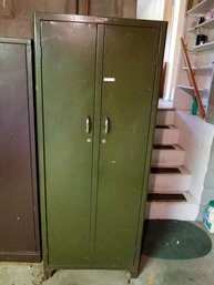 Green 2 Door Metal Storage Cabinet - Good Quality