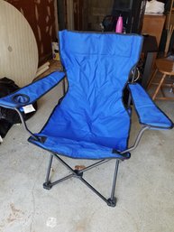 New - Folding Travel Beach Chair W/carry Bag - 1 0f 2