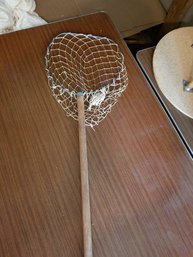 Wood Handled Fishing Net