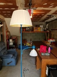 Contemporary 2 Light Floor Lamp - 73'H