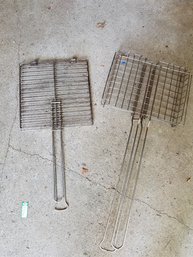 Pair Of Grilling Baskets