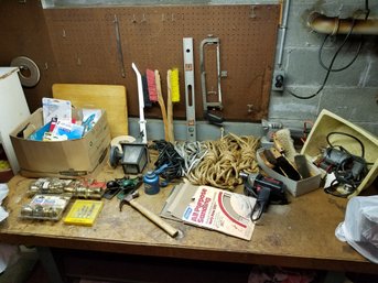 Workshop Bench Contents - All You See On Work Bench!