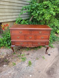 Lane Cedar Cabinet.  Footed With A Drawer.  Original Owner. - - - - - - - - - - - - - - - - - - - Loc: Garage