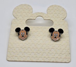 Vintage Disney Mickey Mouse Stud Earrings