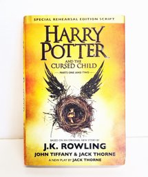 Hardcover Harry Potter And The Cursed Child, Parts 1 & 2, Special Rehearsal Edition Script W/ Dust Jacket