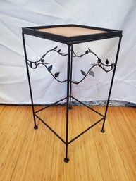 Cute Wrought Metal Small Plant Stand