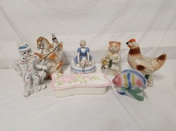 Vintage Antique Porcelain Figurines