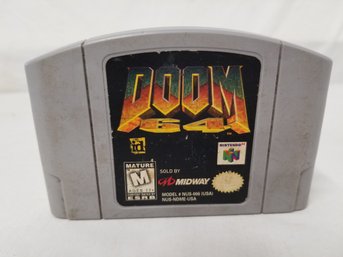 Doom Video Game Cartridge