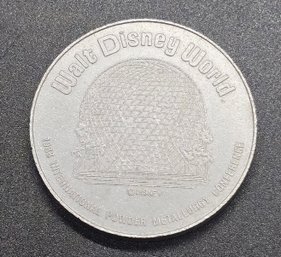 Vintage 1988 Walt Disney World Showcase Of Powder Metallurgy Coin