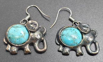 Fabulous Vintage Elephant Earrings