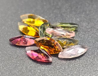 10 Multi-color Tourmaline