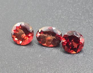 3 Hessonite Garnets